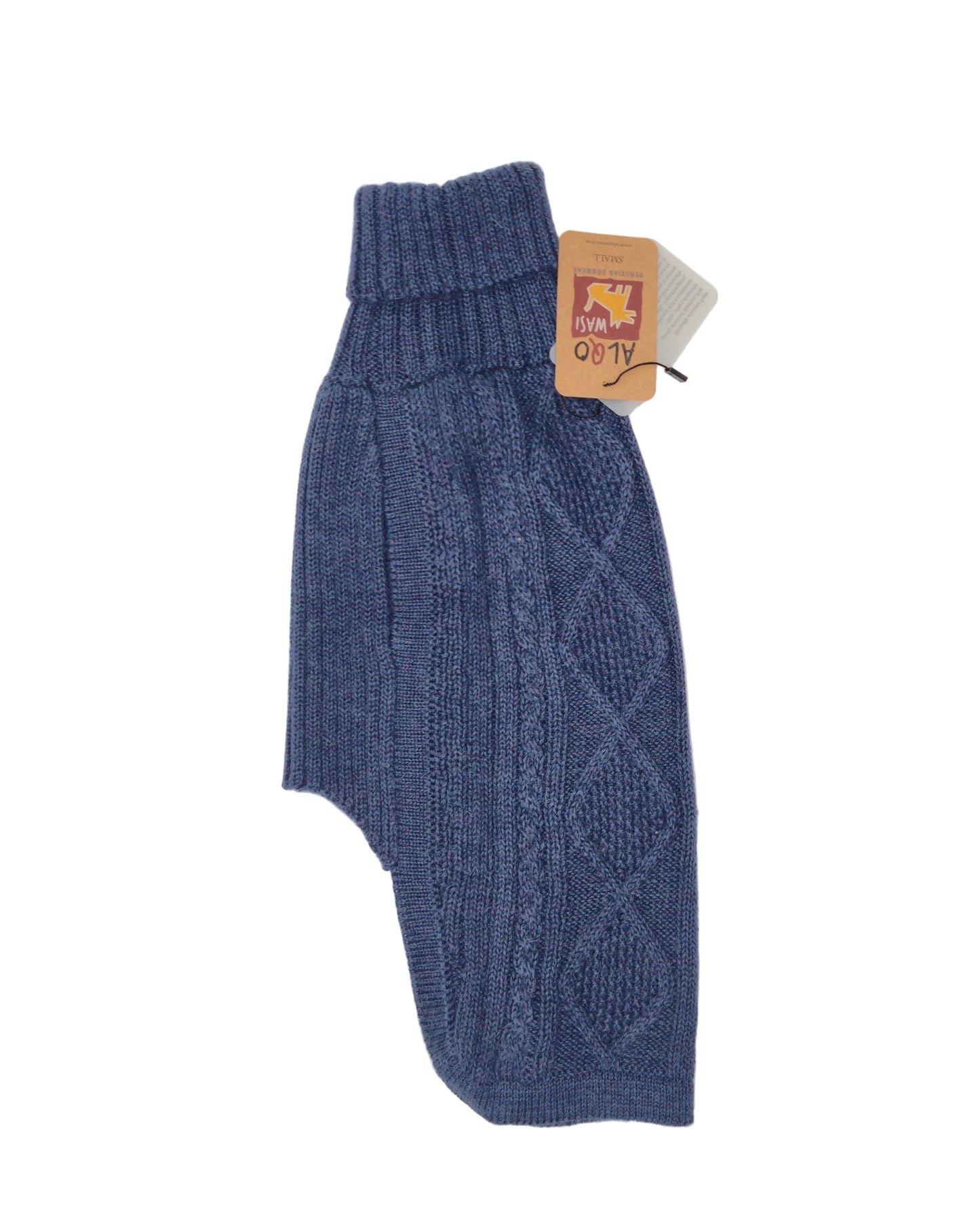 Alqo wasi Royal Blue Aran alpakkaneule