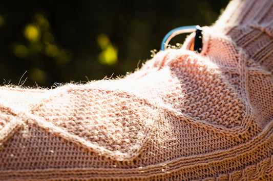 Alqo wasi Blush Pink Aran alpakkaneule