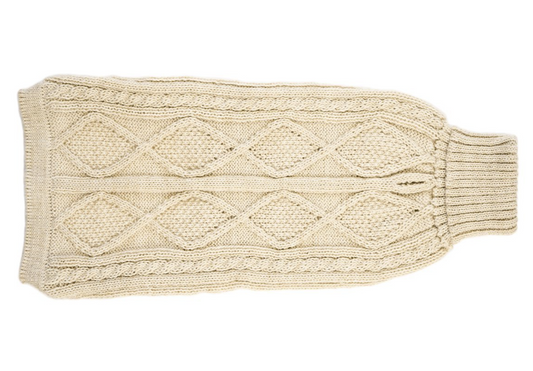 Alqo wasi Ivory Aran alpakkaneule